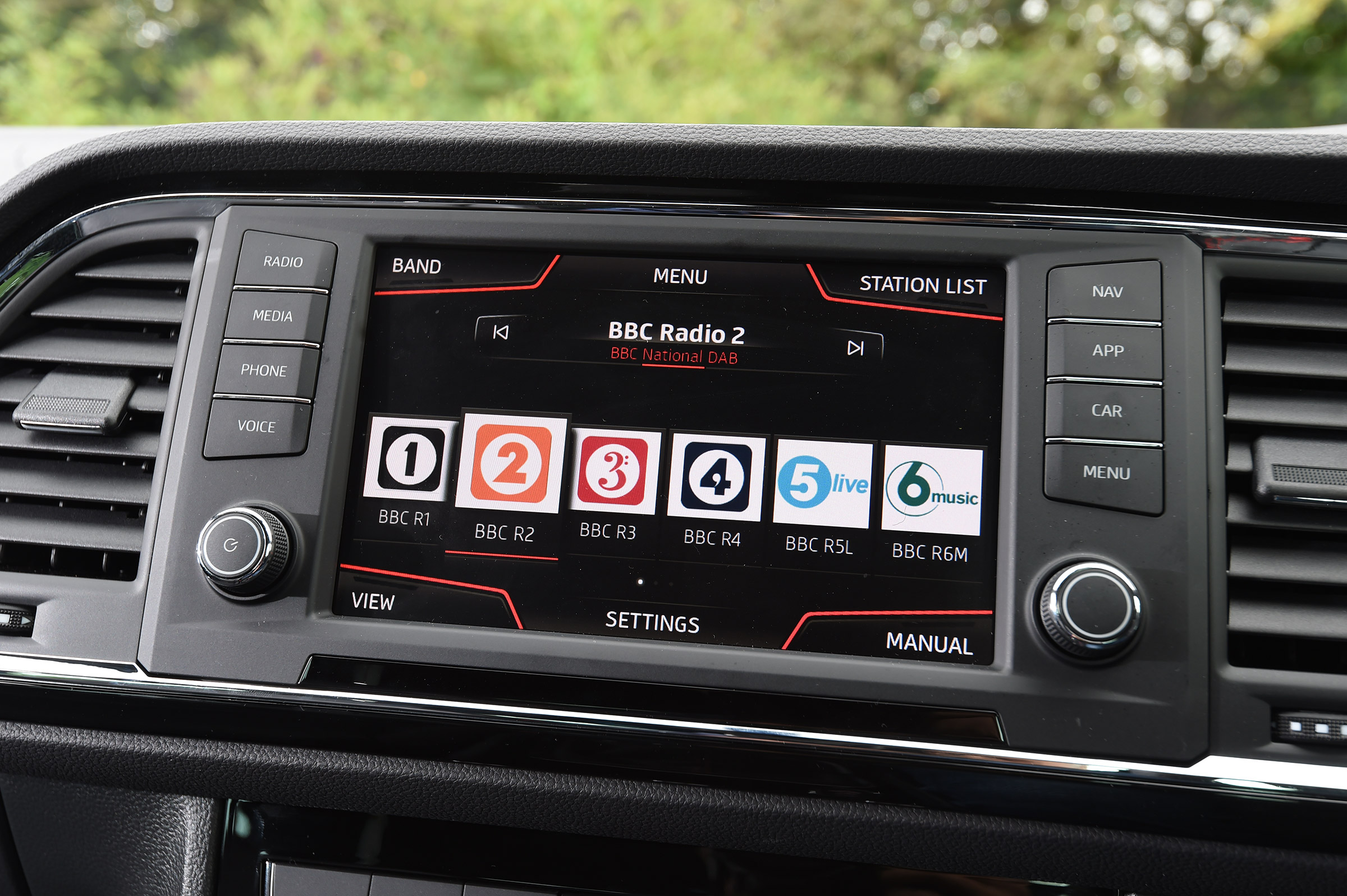 SEAT Ateca FR - DAB radio