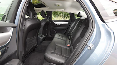 Volvo S90 long term test first report - rear seats