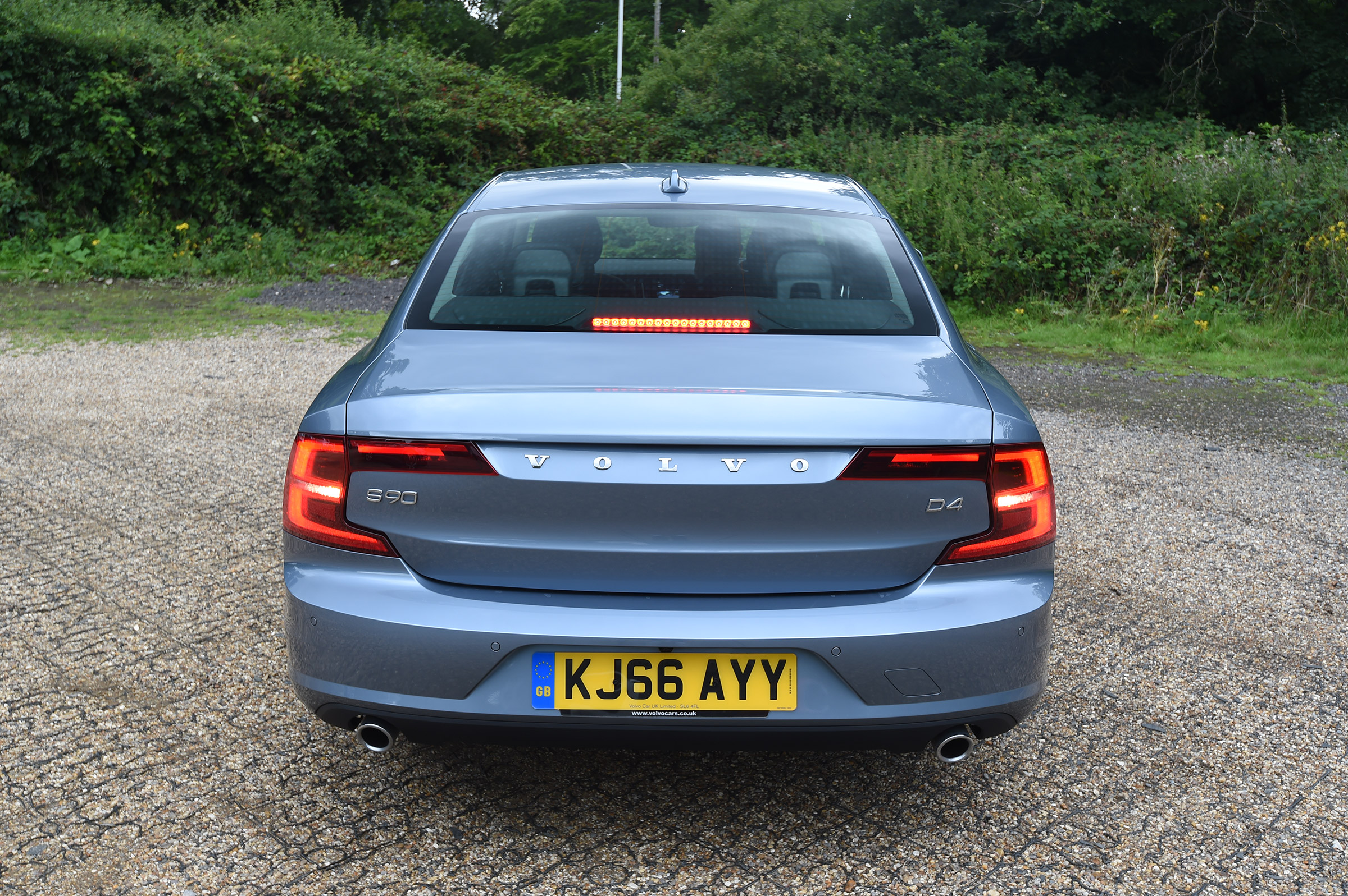 Volvo S90 long term test first report - full rear
