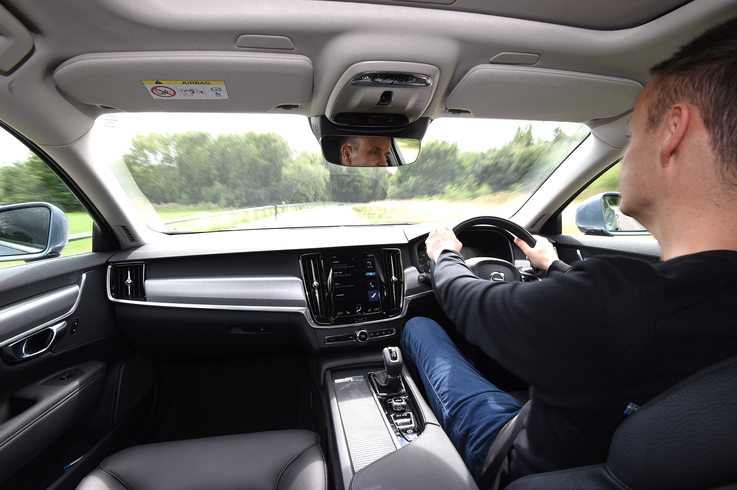 Volvo S90 long term test first report - Graham Hope driving