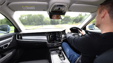 Volvo S90 long term test first report - Graham Hope driving