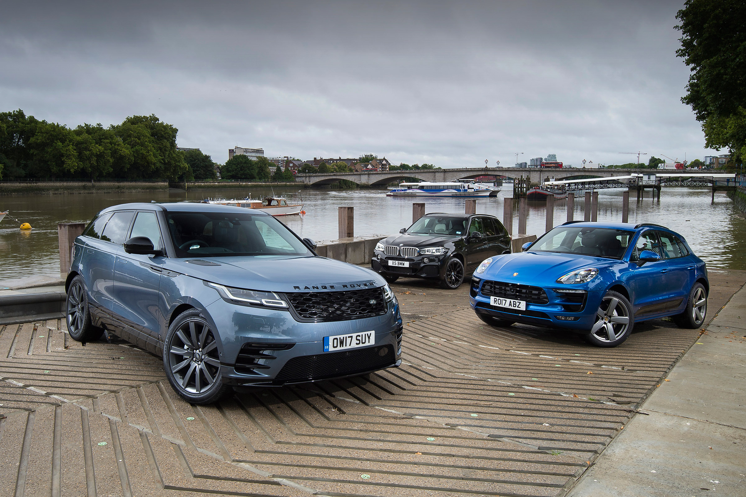 Range Rover Velar vs BMW X5 vs Porsche Macan