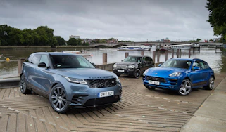 Range Rover Velar vs BMW X5 vs Porsche Macan