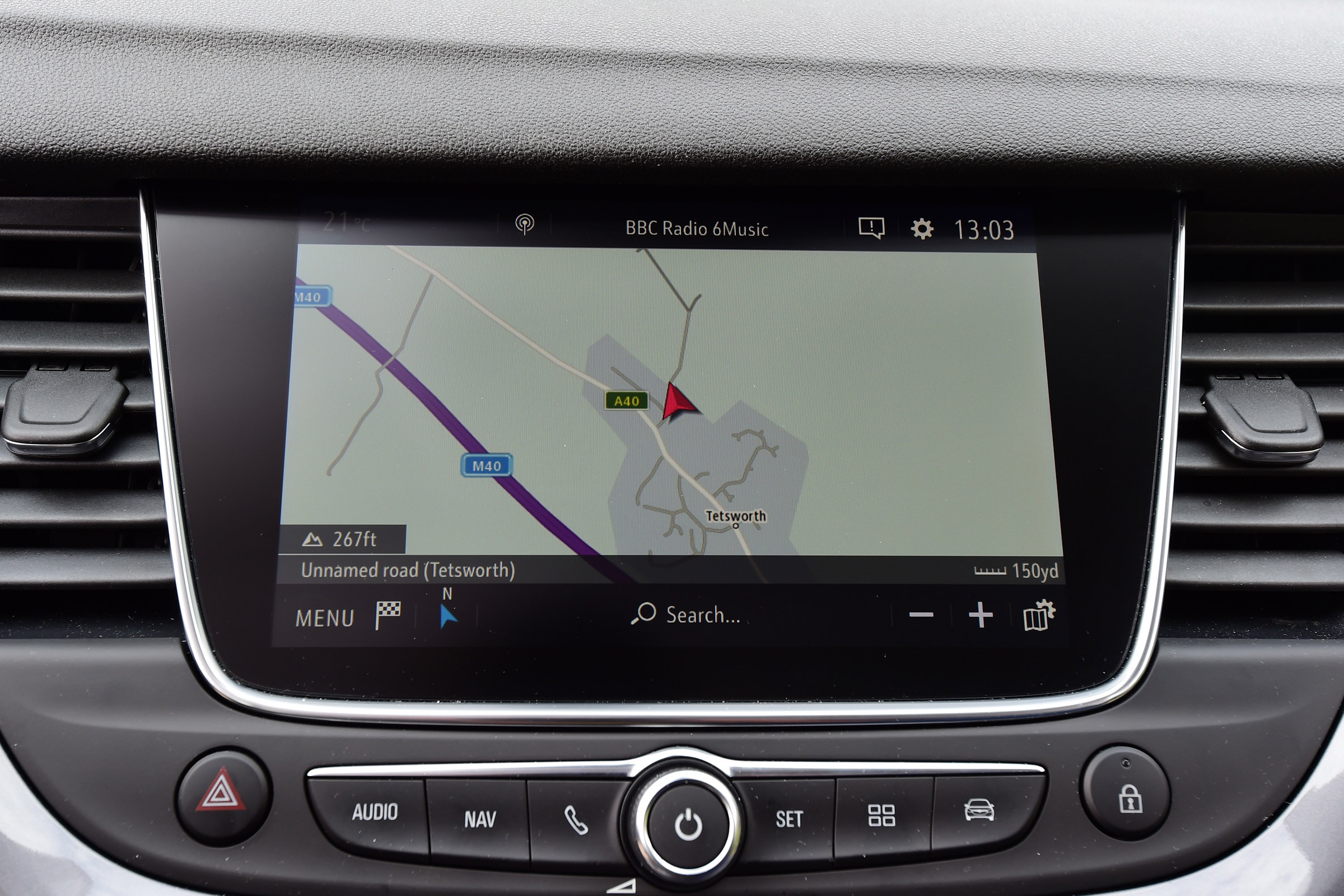 Vauxhall Grandland X - sat-nav