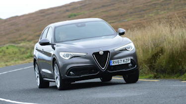 Alfa Romeo Stelvio - front cornering