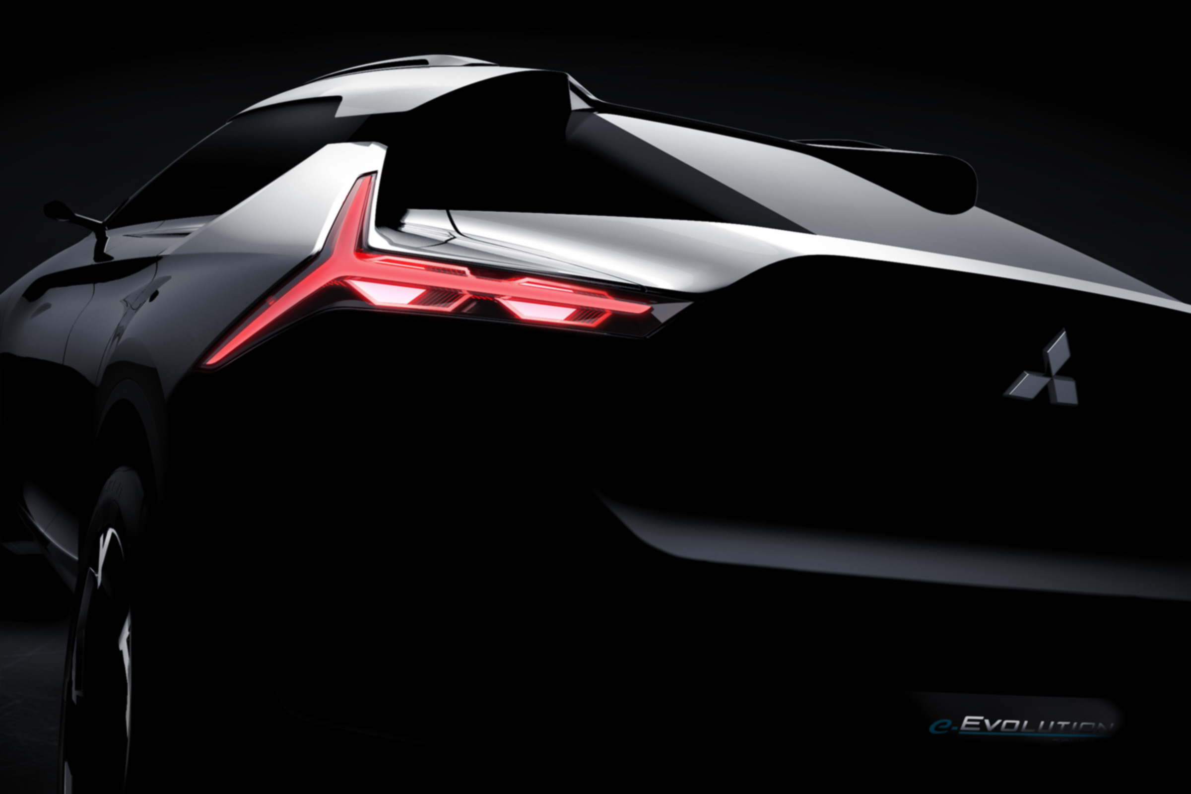 Mitsubishi e-Evolution Concept rear