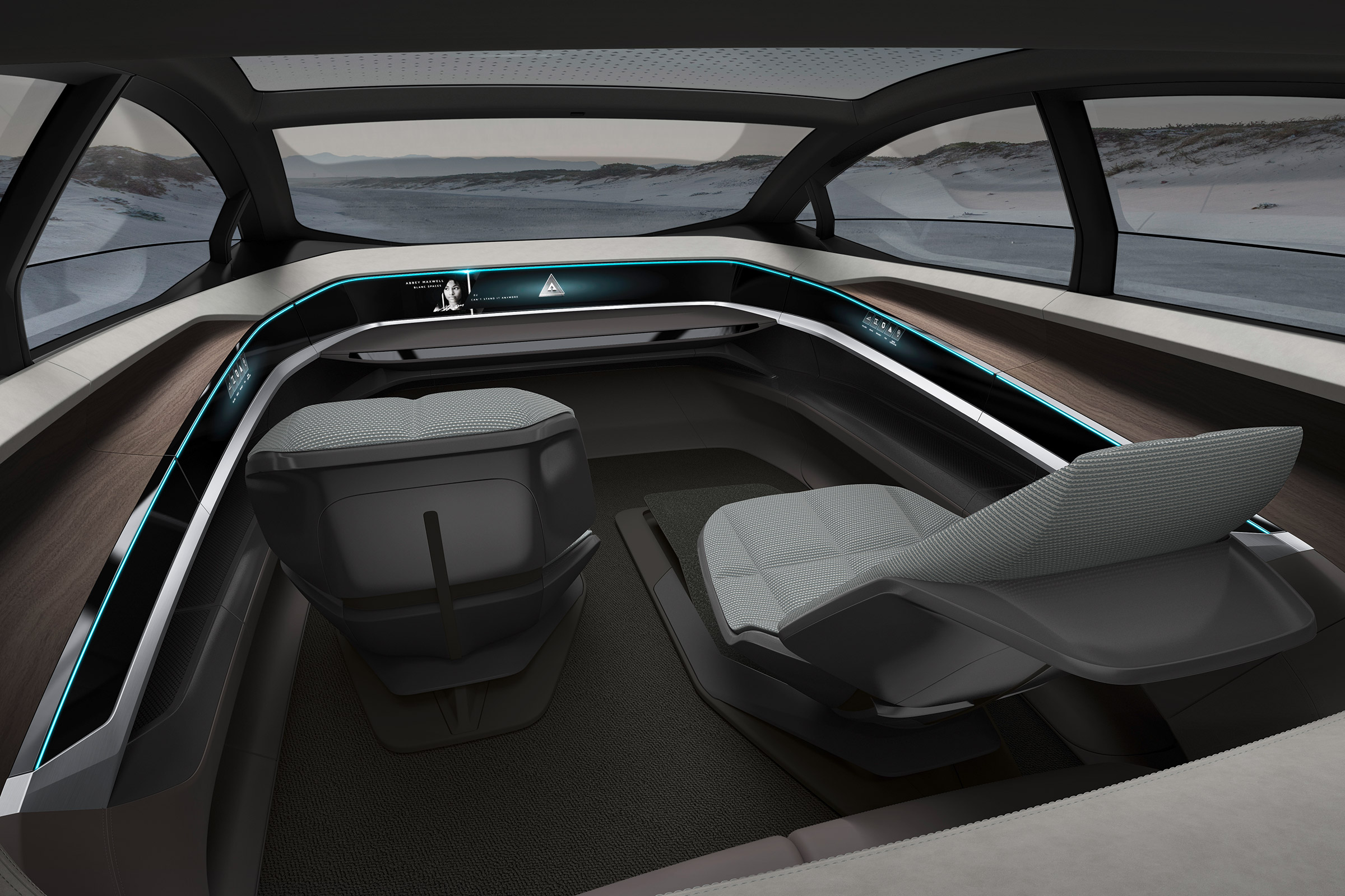 Audi Aicon concept - dash