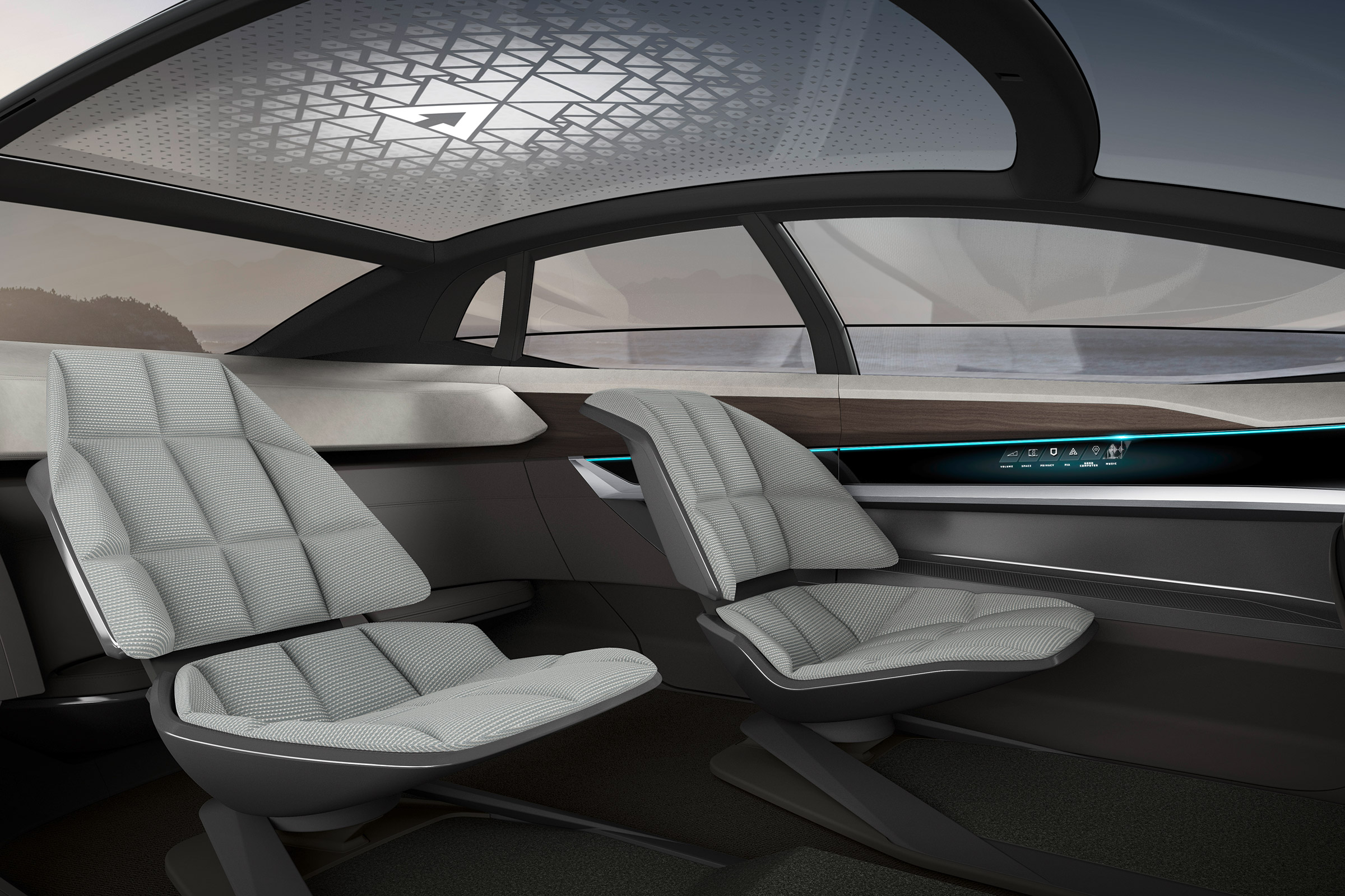 Audi Aicon concept - seats