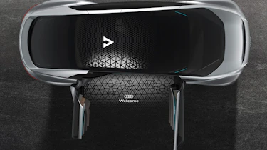 Audi Aicon concept - interior detail