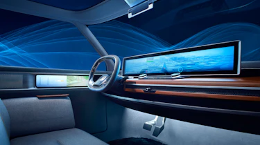 Honda Urban EV concept - dash