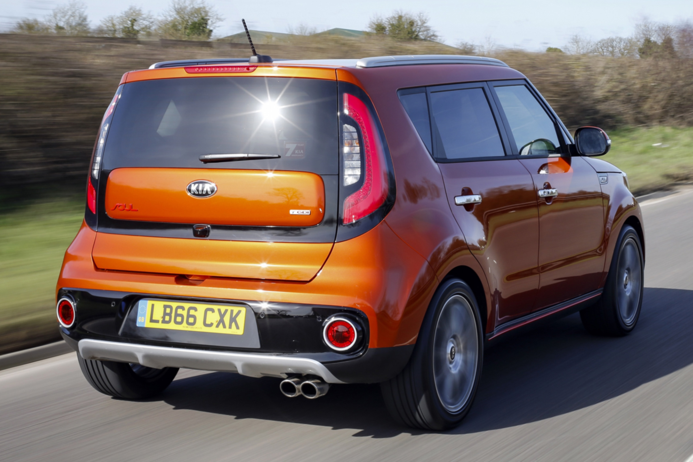 Kia Soul Sport - rear