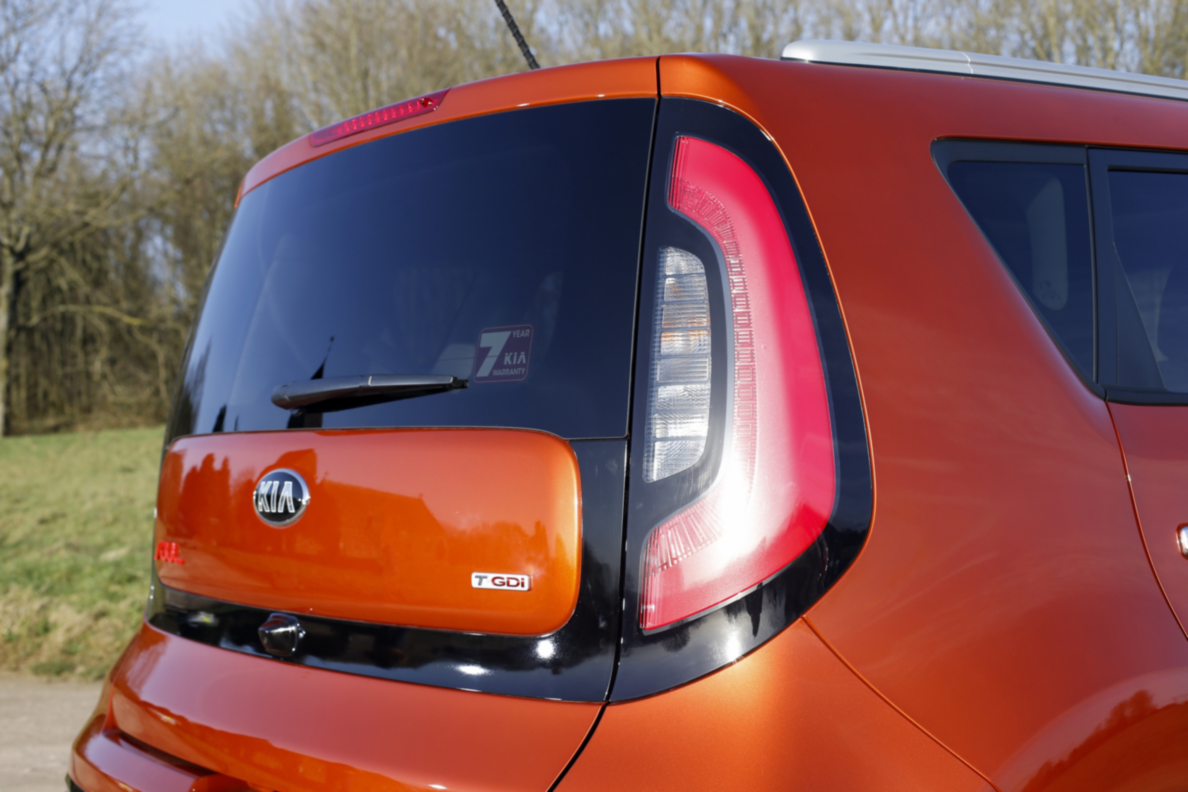 Kia Soul Sport - driver's tail-light