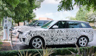 Range Rover Sport PHEV official spy shot