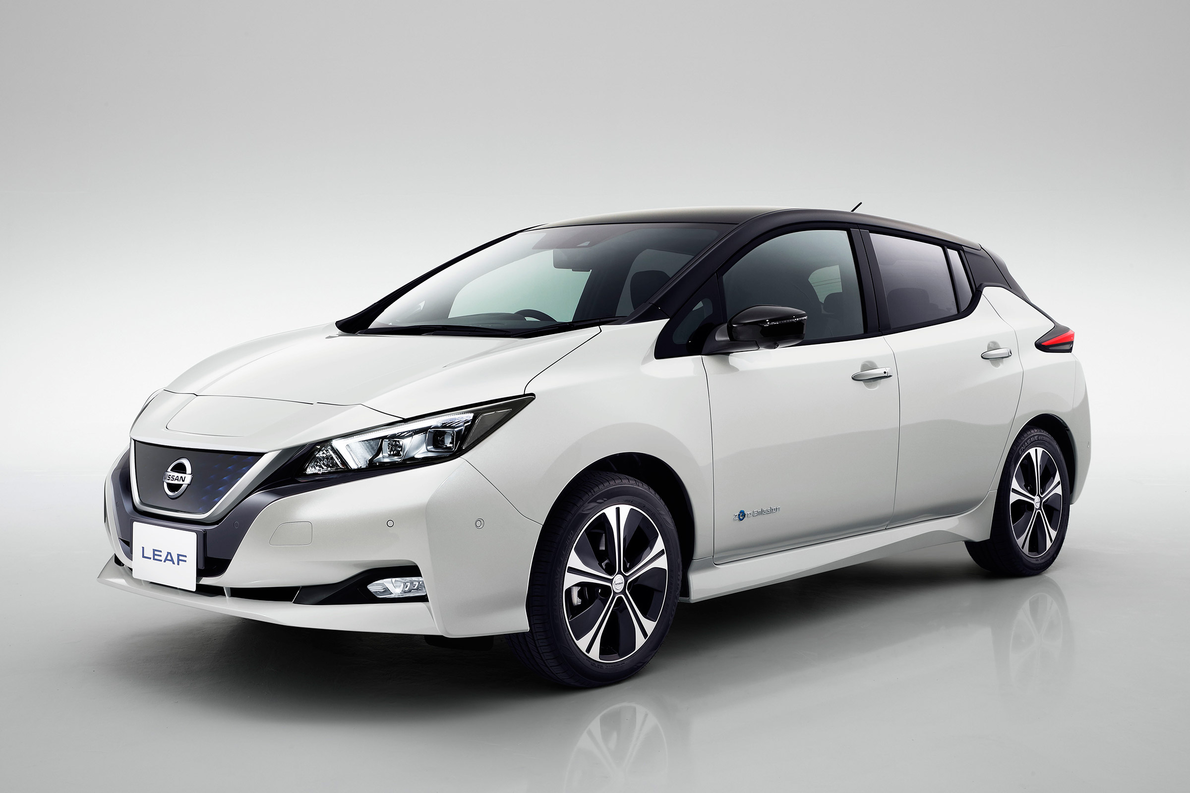New Nissan Leaf - front