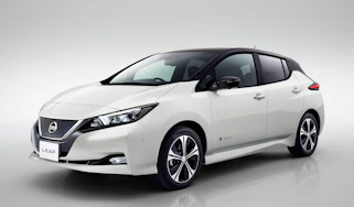 New Nissan Leaf - front