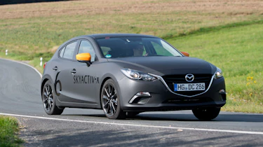 Mazda SKYACTIV-X prototype - front action