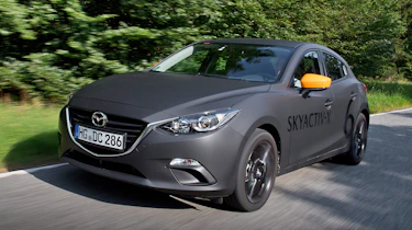 Mazda SKYACTIV-X prototype - front tracking
