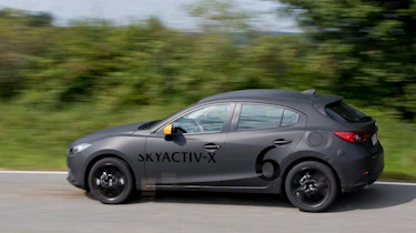 Mazda SKYACTIV-X prototype - side