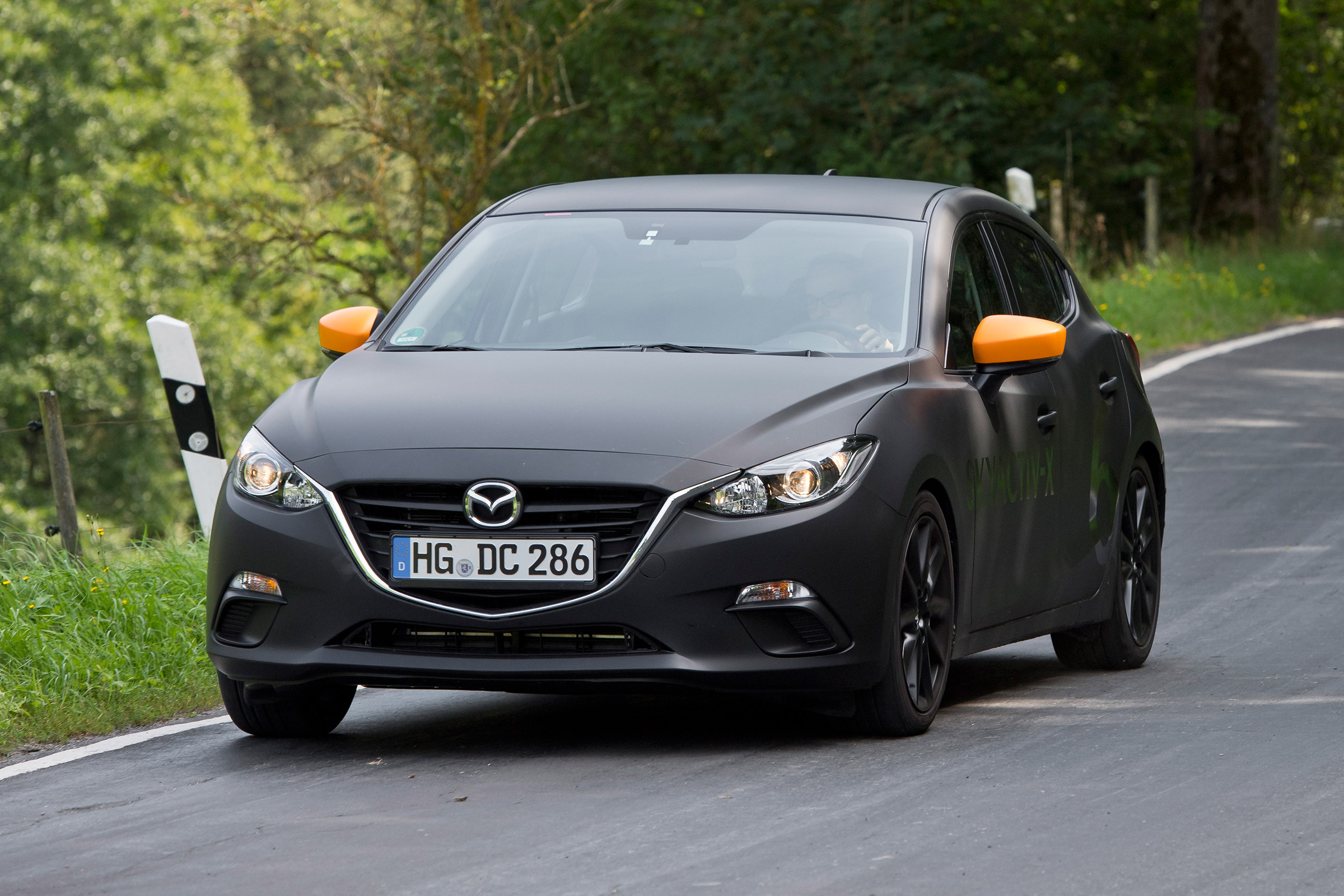 Mazda SKYACTIV-X prototype - front 