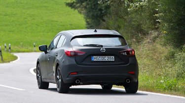 Mazda SKYACTIV-X prototype - rear action