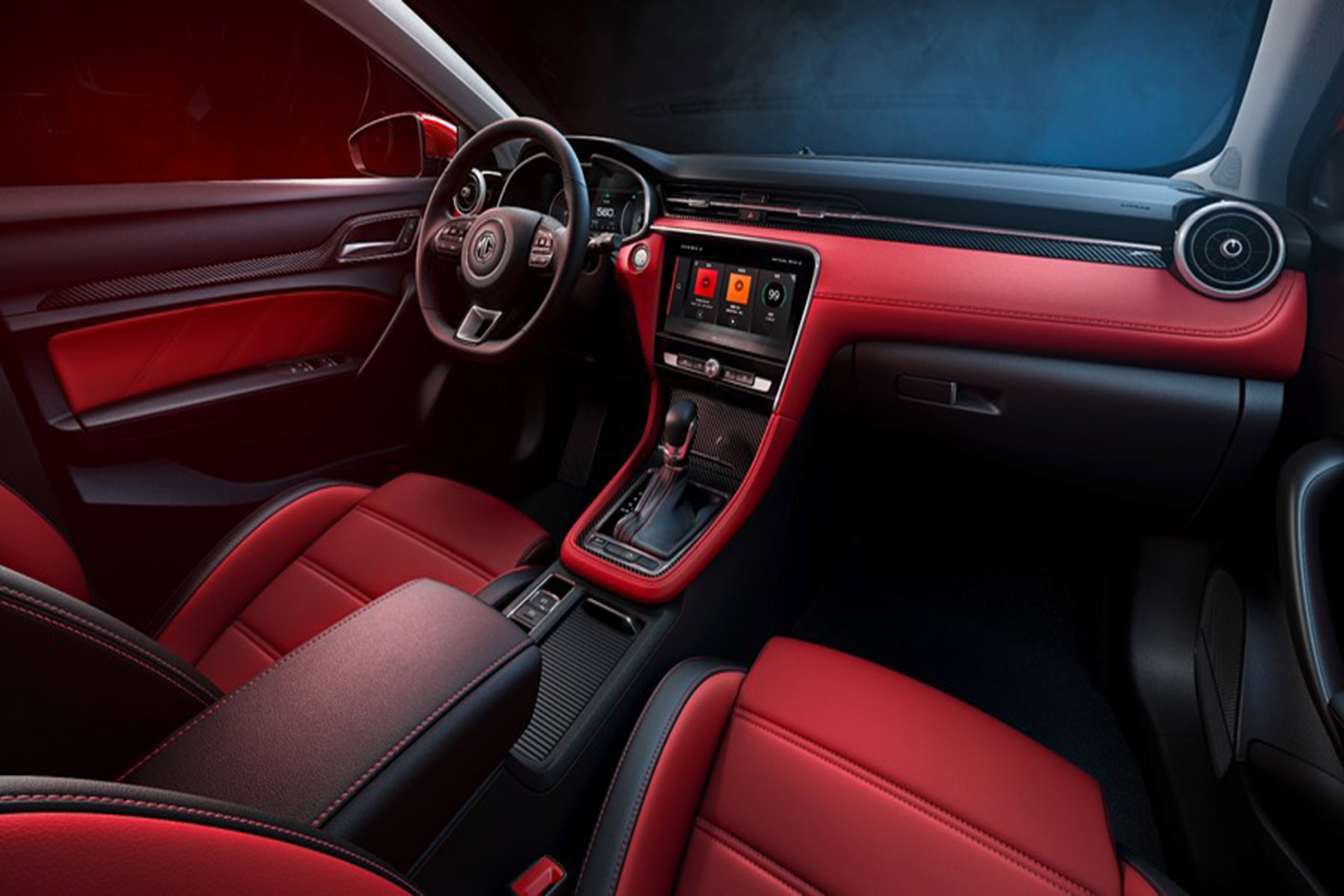 new MG6 interior
