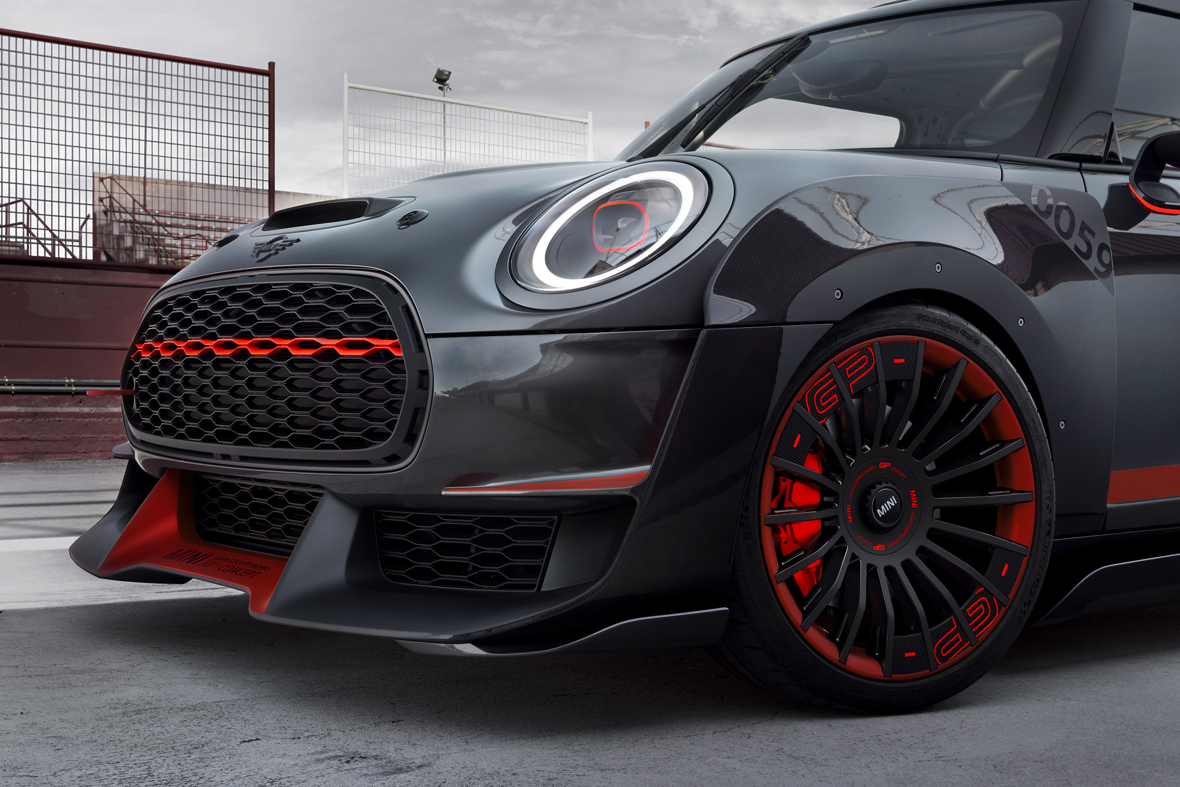 MINI JCW GP1 Concept - front detail