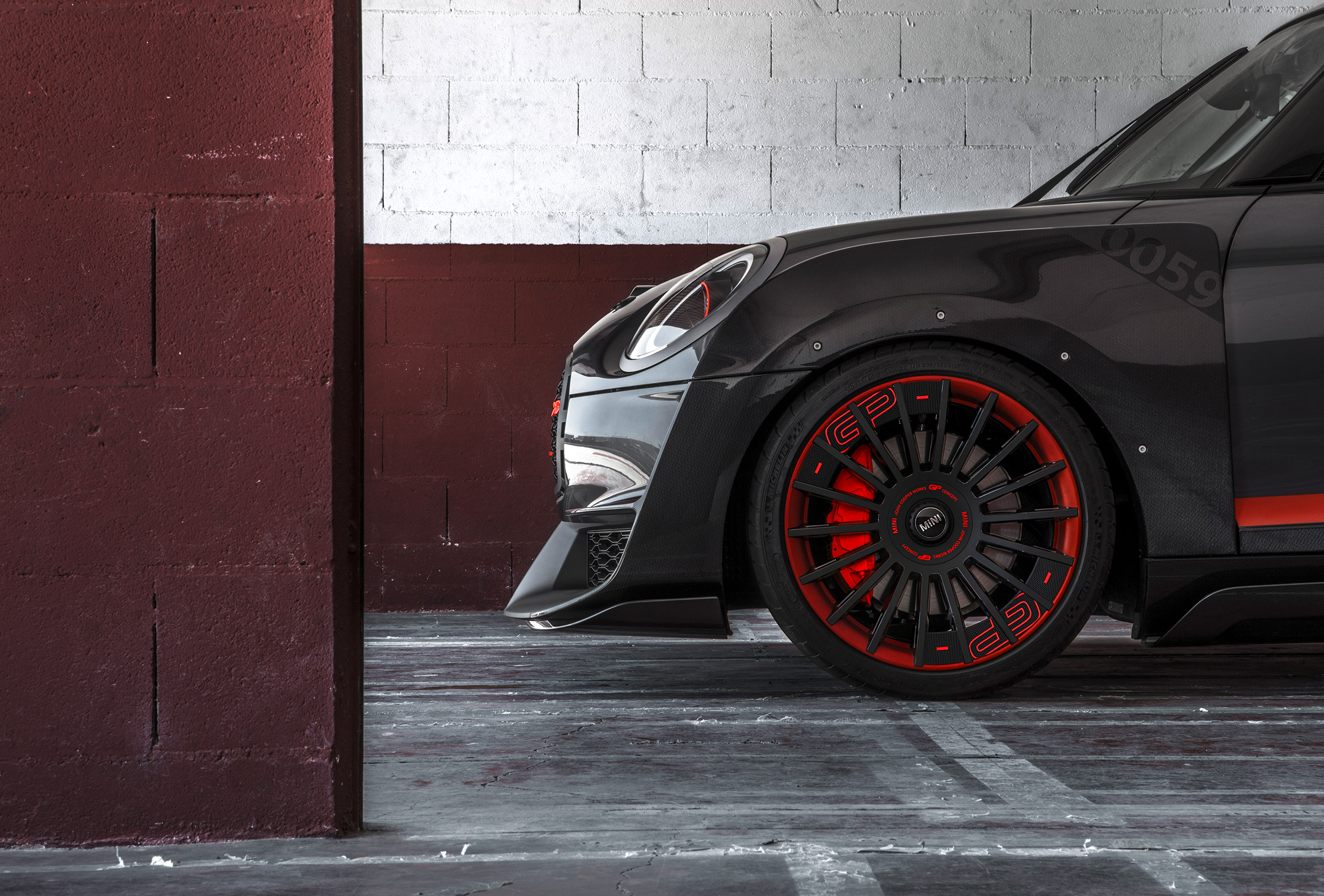 MINI JCW GP1 Concept - side detail