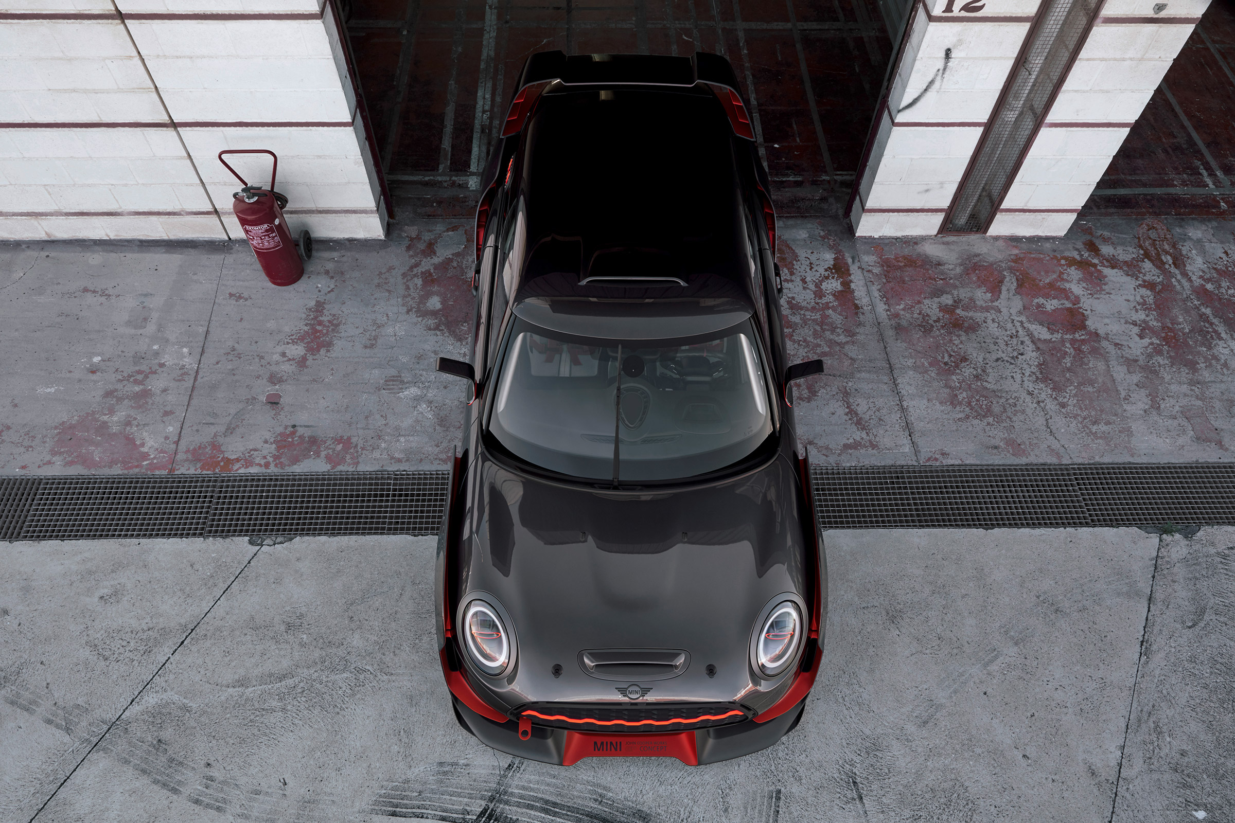 MINI JCW GP1 Concept - above