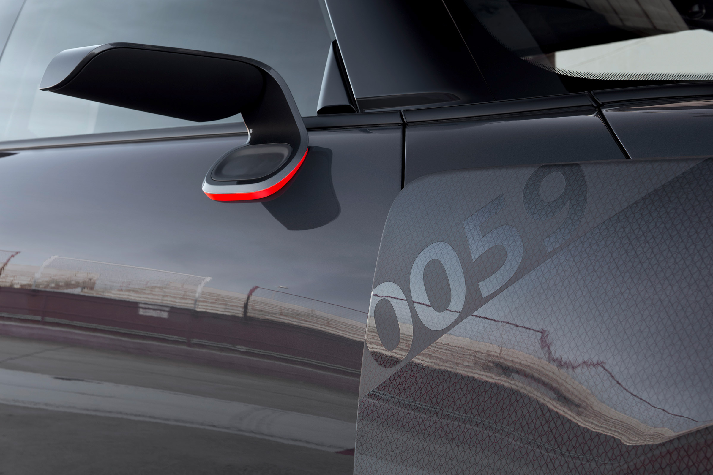 MINI JCW GP1 Concept - side profile detail