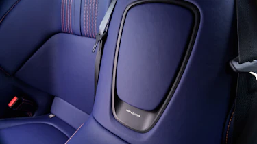 Aston Martin DB11 V8 - rear interior detail