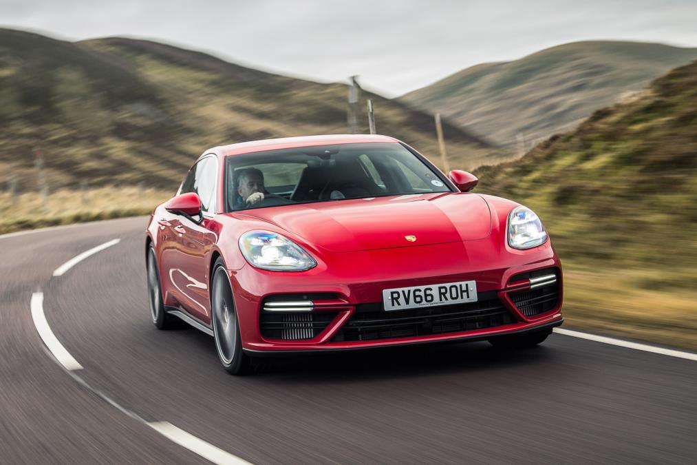 Porsche Panamera Turbo front - Footballers' cars