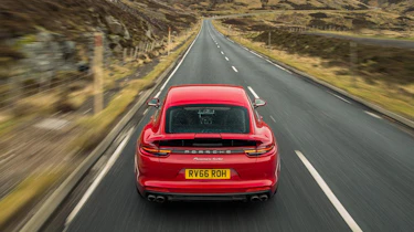 Porsche Panamera Turbo rear - Footballers' cars
