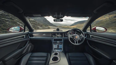 Porsche Panamera Turbo interior - Footballers' cars