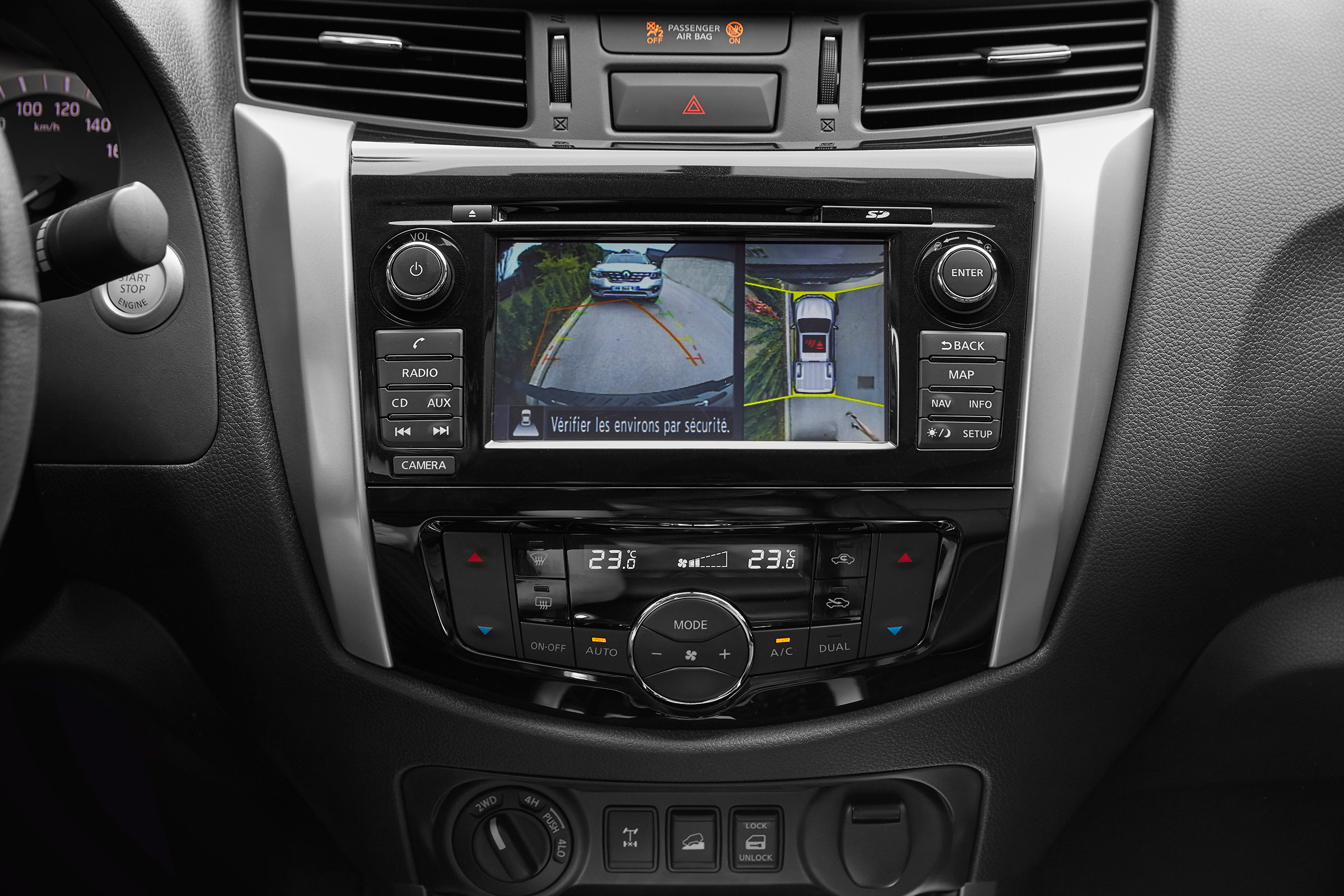 Renault Alaskan - reversing camera