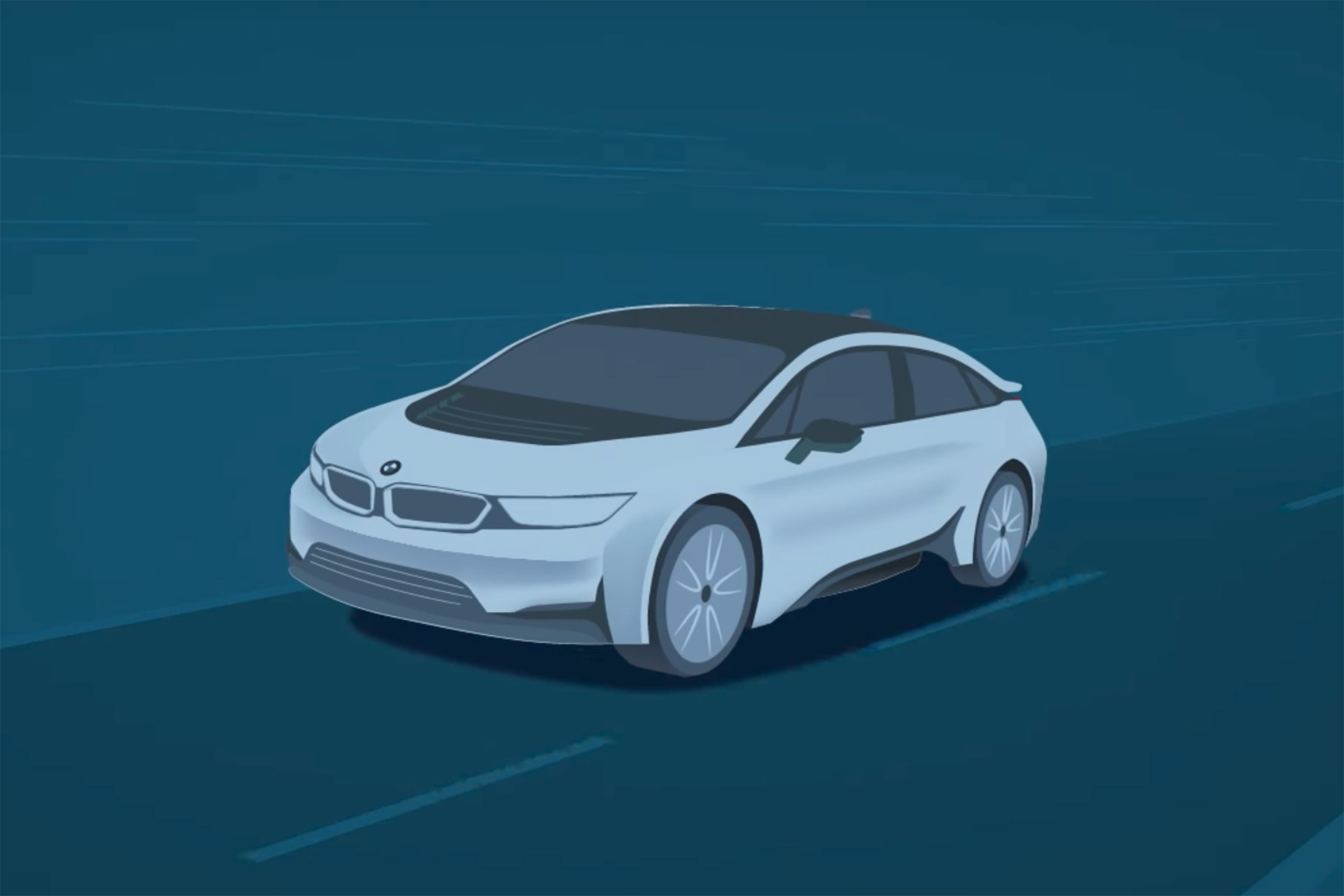 BMW i5 teaser video shot