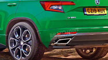 Skoda Karoq vRS - rear detail (watermarked)