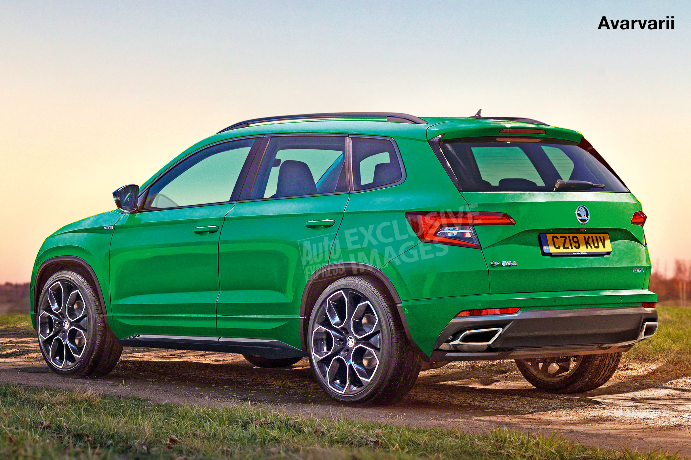 Skoda Karoq vRS - rear (watermarked)