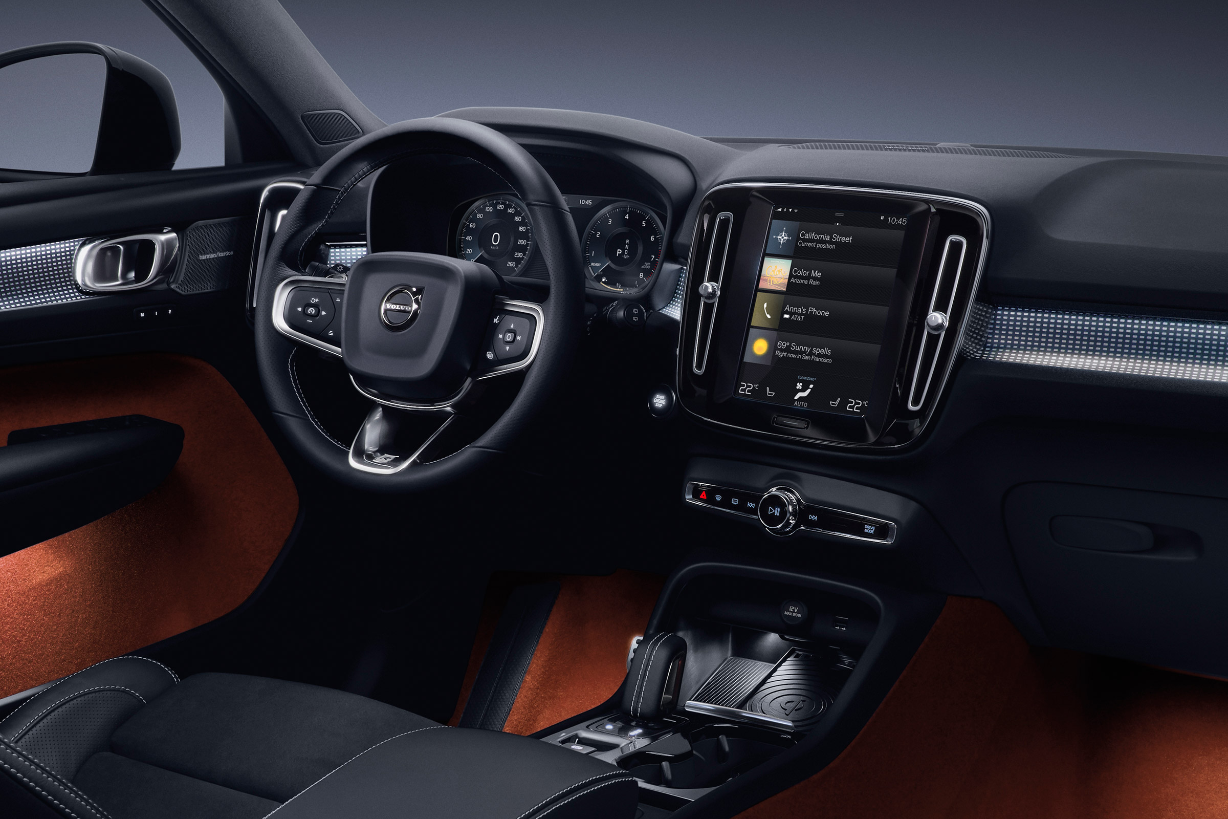 Volvo XC40 - dash