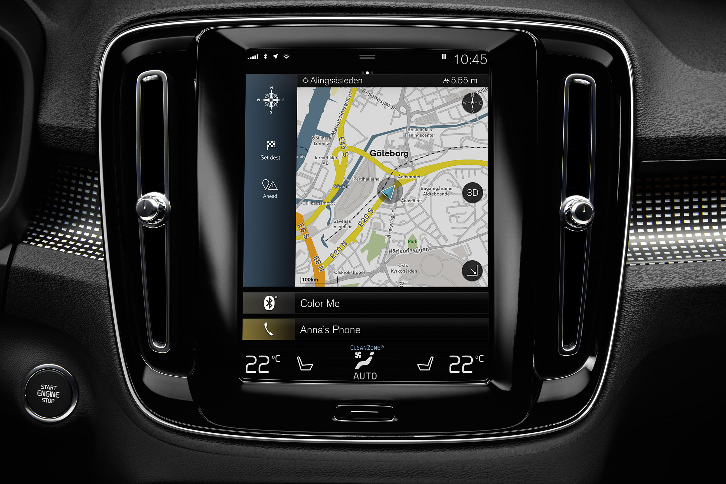 Volvo XC40 - sat-nav