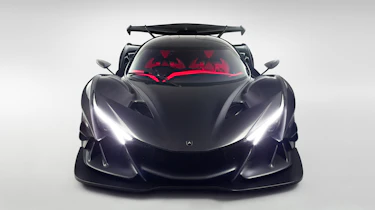 Apollo IE front with lights on