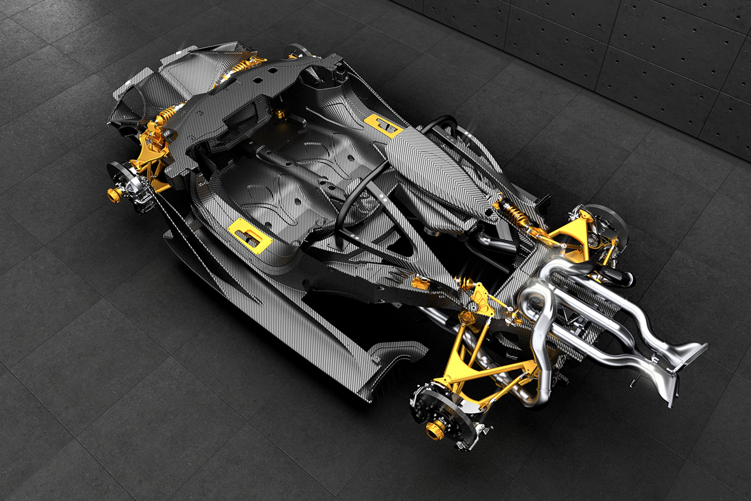 Apollo IE carbon monocoque above