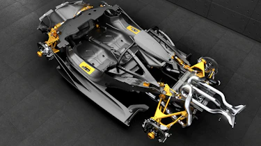 Apollo IE carbon monocoque above