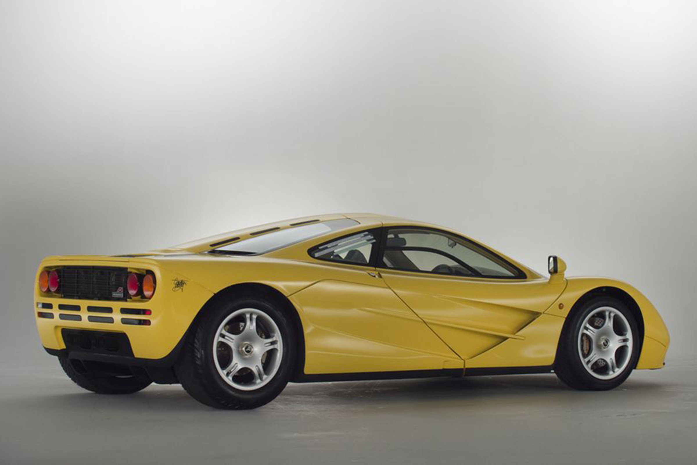 McLaren F1 Yellow rear