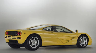 McLaren F1 Yellow rear