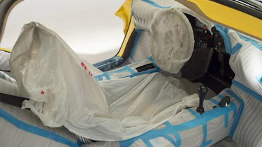 McLaren F1 Yellow interior