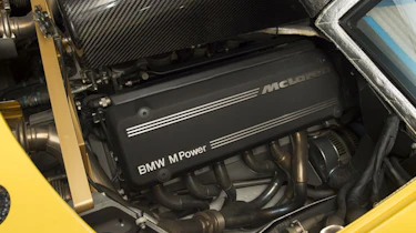 McLaren F1 Yellow engine