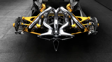 Apollo IE carbon monocoque rear