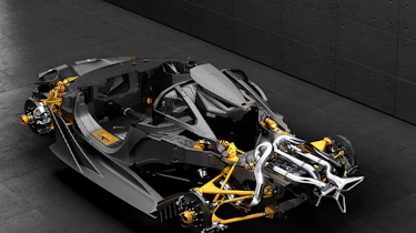 Apollo IE carbon monocoque side