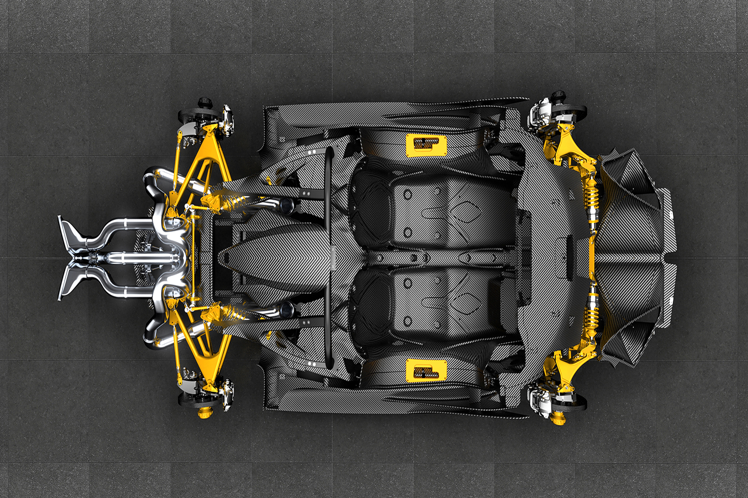 Apollo IE carbon monocoque above