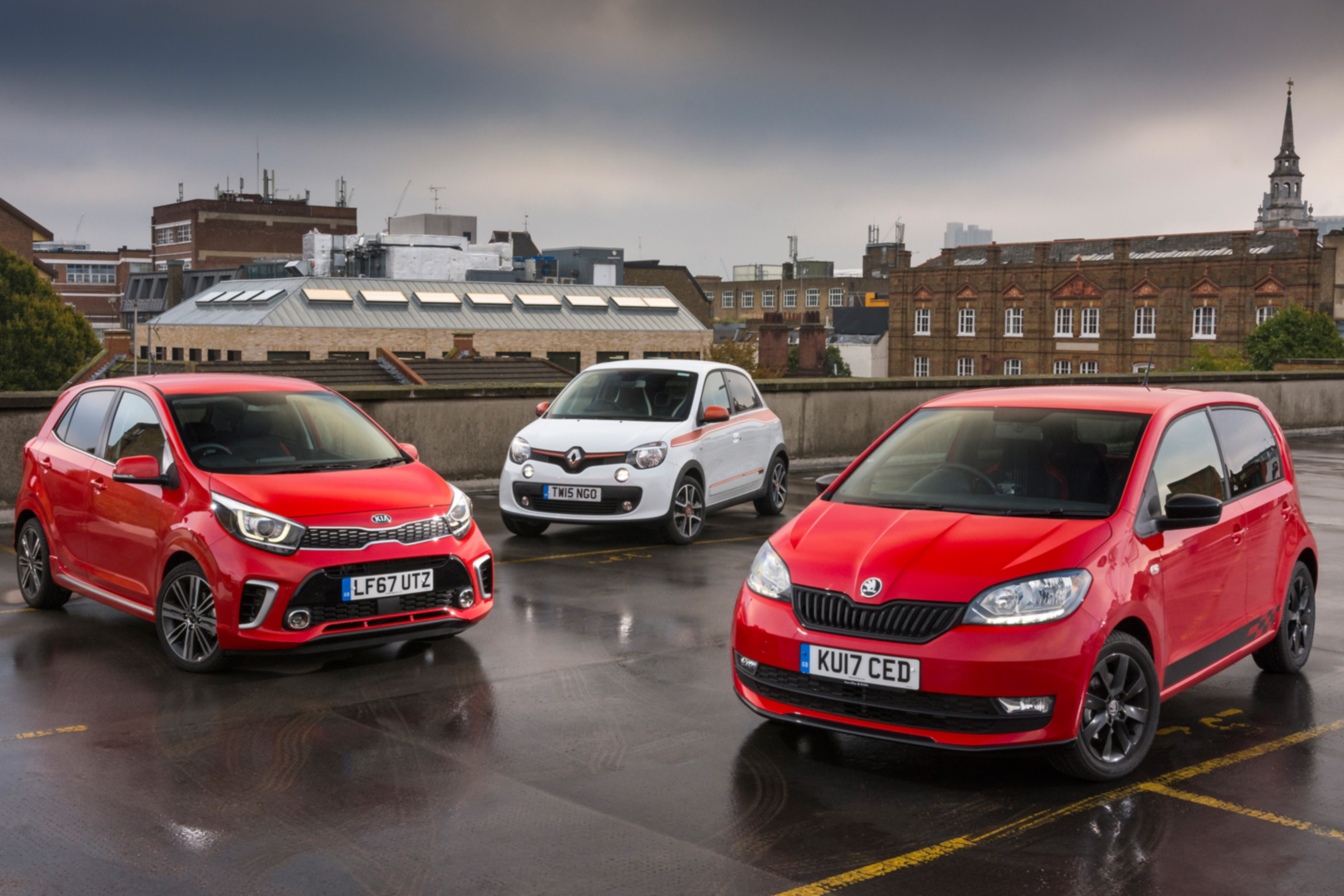 Triple test – Renault Twingo - group footer